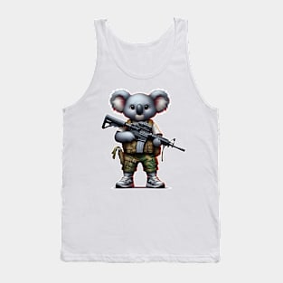 Tactical Koala Tank Top